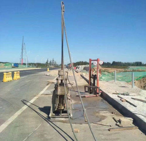 沾益公路高聚物注浆加固