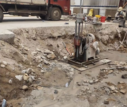 沾益公路下沉压浆
